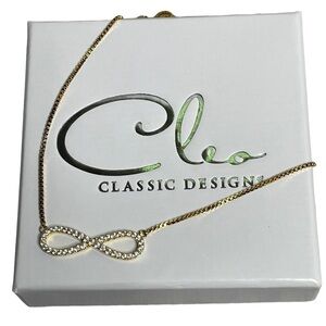 Cleo Classic Designs Mother Infinity necklace New in Box